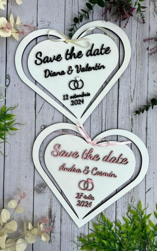 Plăcuță ”Save the Date” – model 10
