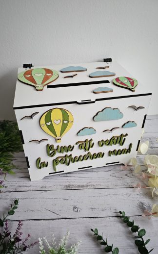 Cutie dar – baloane cu aer