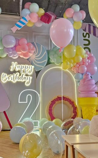 Happy Birthday plexiglas si oglinda acrilica