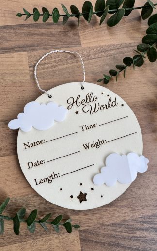 Plăcuță Hello world