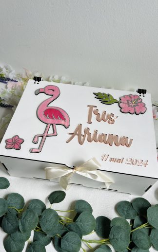 Cutie trusou – model flamingo