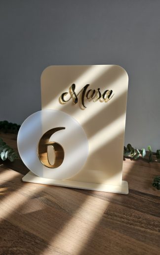 Numere masă – model 8