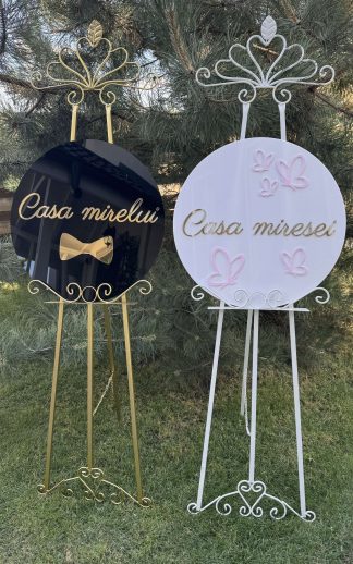Panou întâmpinare casa miresei/mirelui